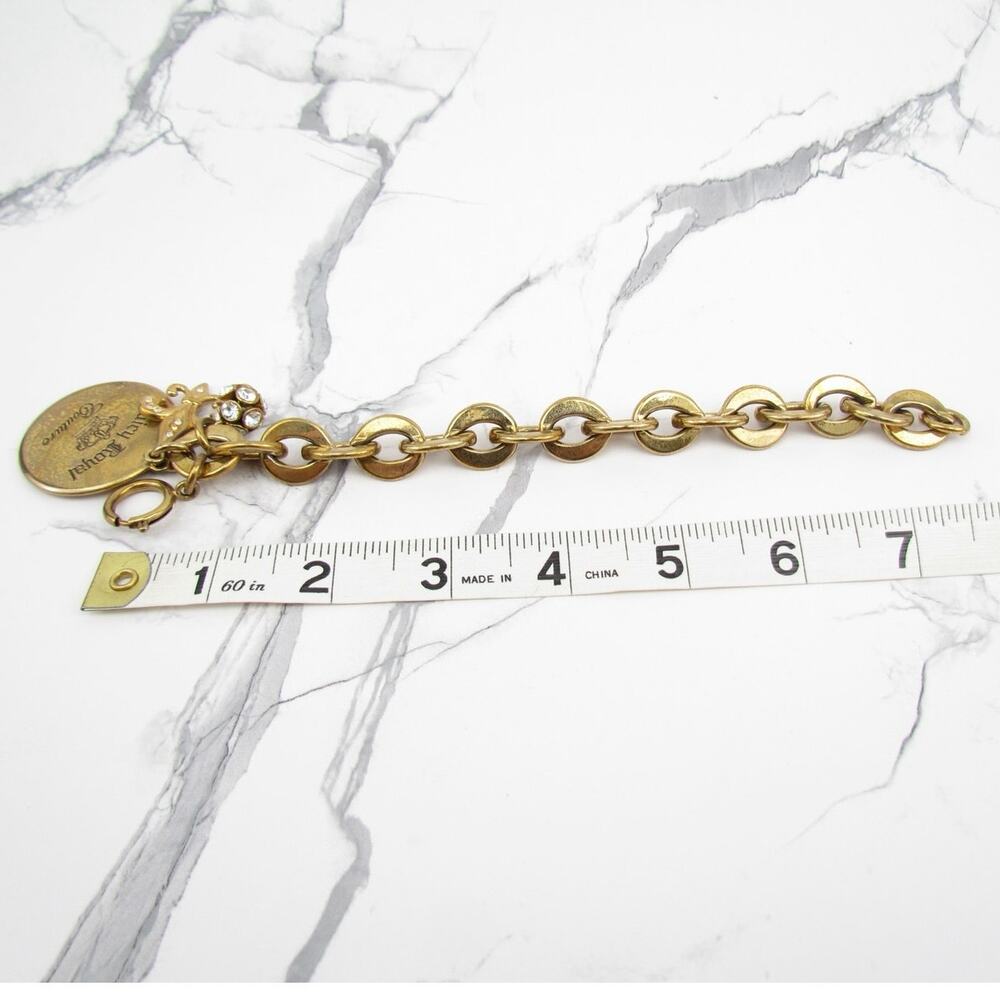 Vintage Juicy Couture Round Medal & Charms  Bracelet - Picture 5 of 5